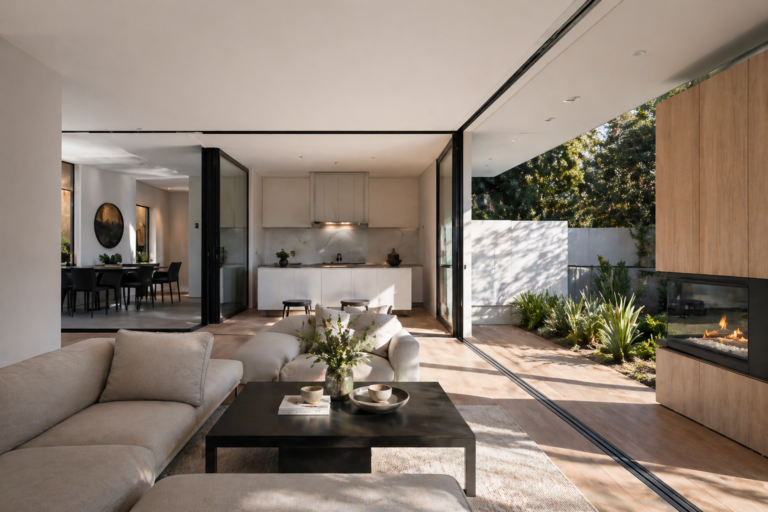 Modern minimalist interior by Atelier Noir